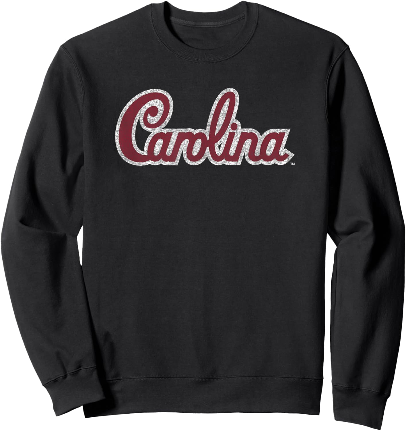 South Carolina Gamecocks Retro Cursive Black Licensed Sweatshirt - Sweatshirt | Black