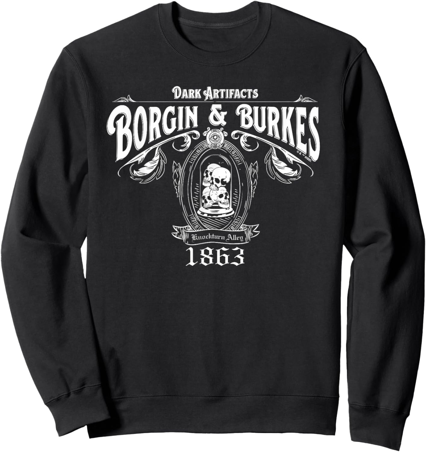 Harry Potter Borgin and Burkes Sweatshirt - Sweatshirt | Black