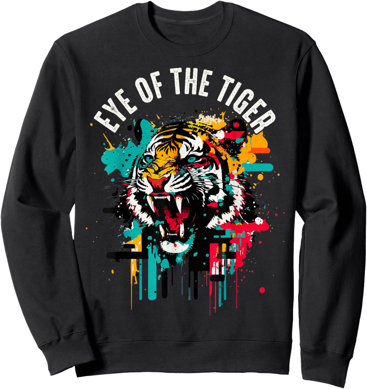 Eye of the Tiger Sweatshirt - Sweatshirt | Black