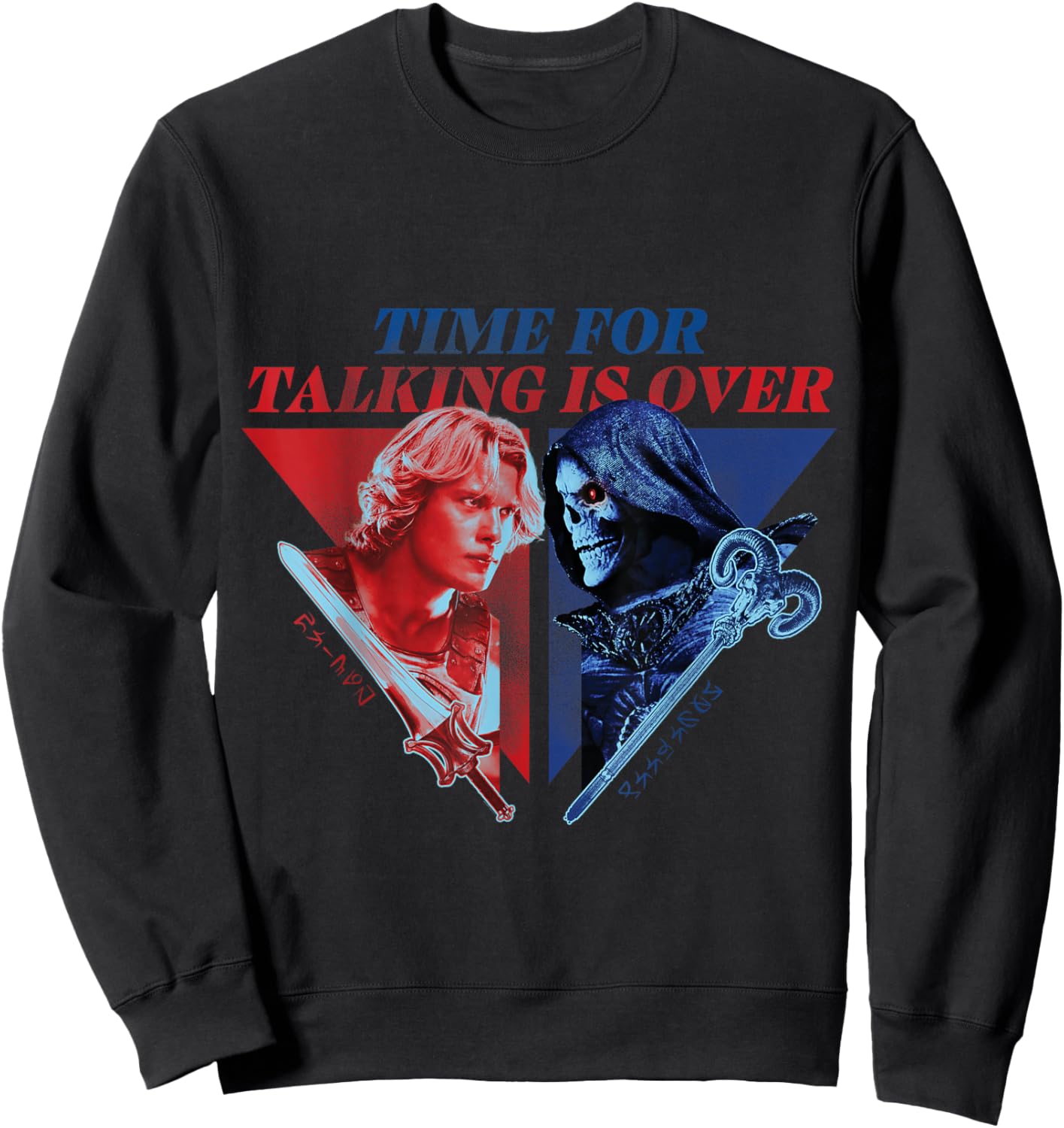 Masters of the Universe Time for Talking is Over Sweatshirt - Sweatshirt | Black