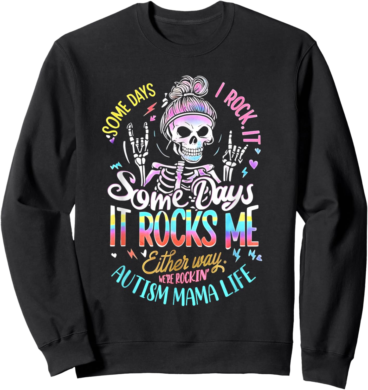 It Rock Me Sweatshirt - Sweatshirt | Black