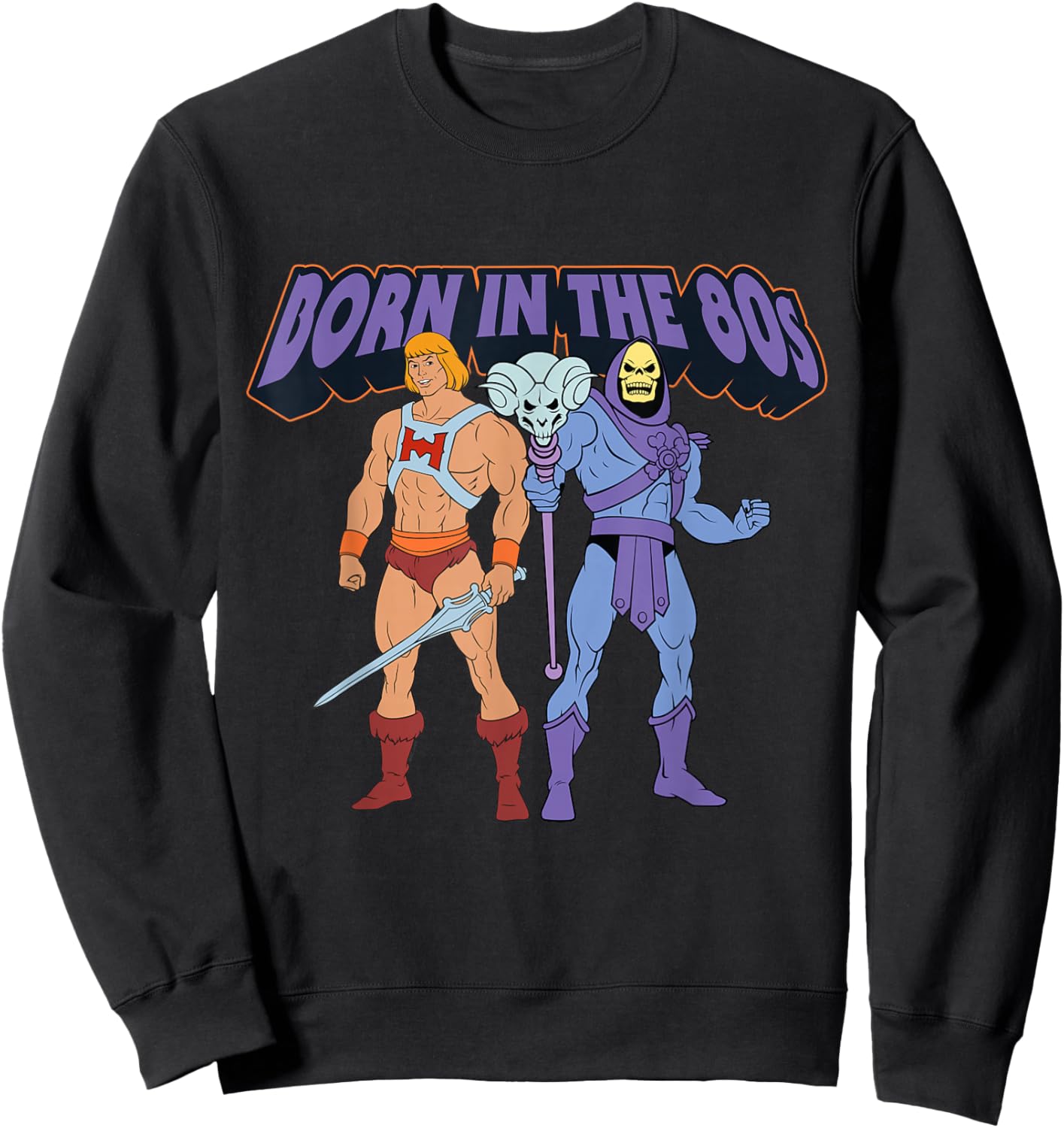 Masters of The Universe Geboren in den 80ern Sweatshirt - Sweatshirt | Black