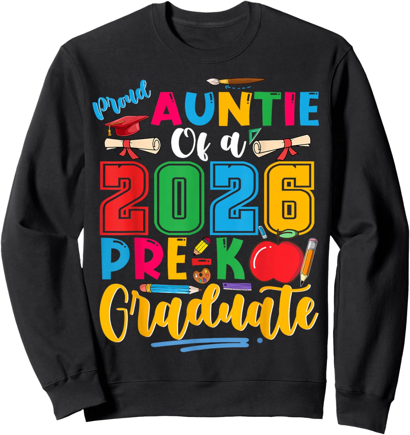 Graduation Sweatshirt - Sweatshirt | Black
