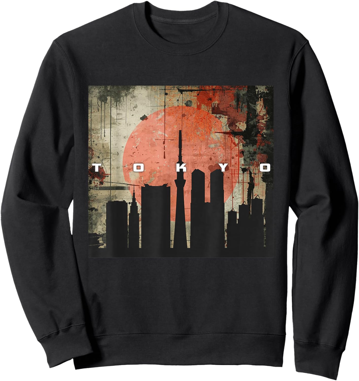 Tokyo Japan Sweatshirt - Sweatshirt | Black