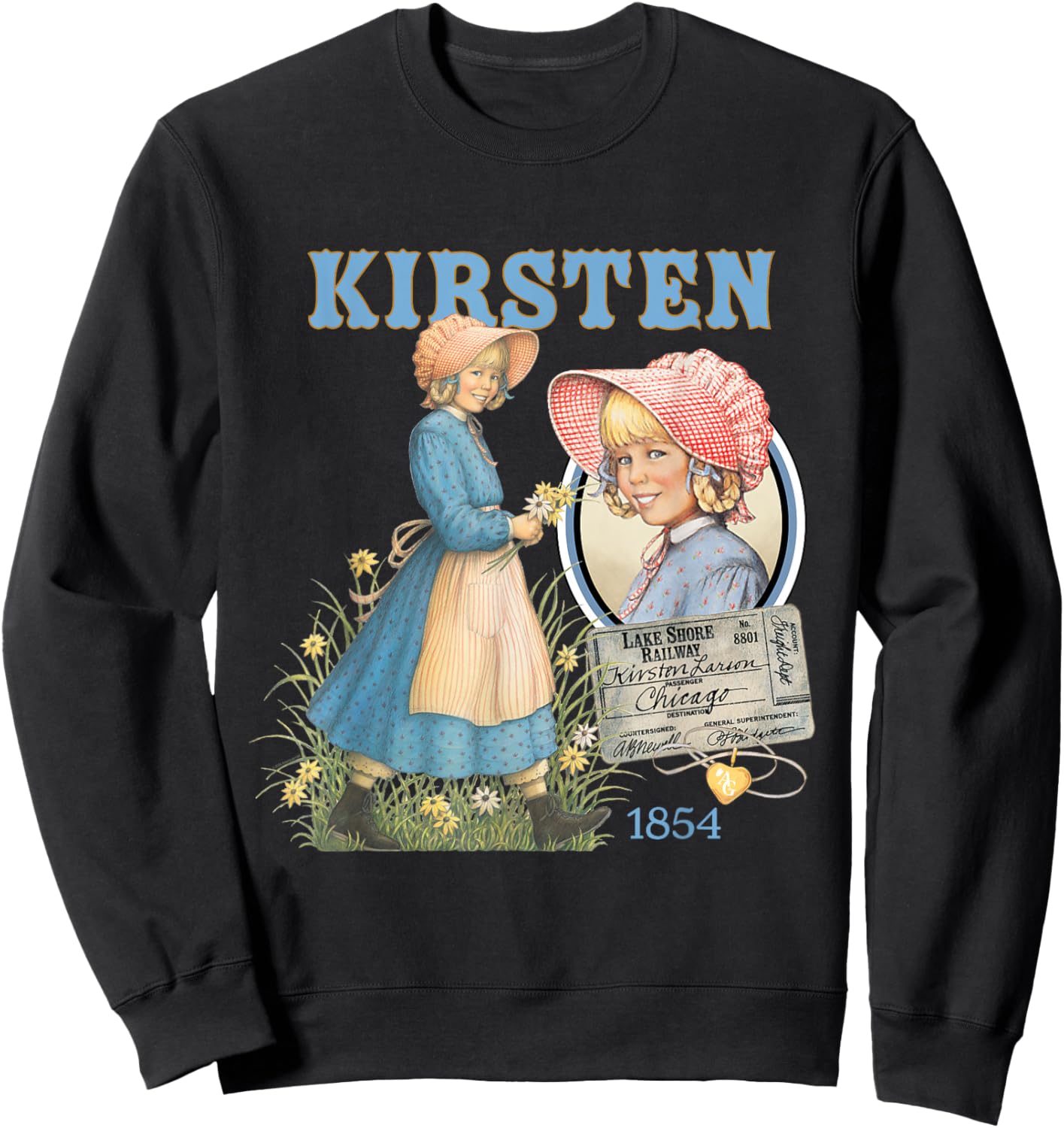 American Girl - Kirsten Larson 1854 Sweatshirt - Sweatshirt | Black