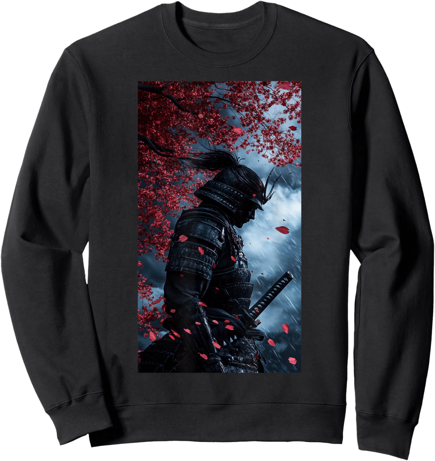 Samurai Warrior Japanese culture Ninja Katana Sweatshirt - Sweatshirt | Black