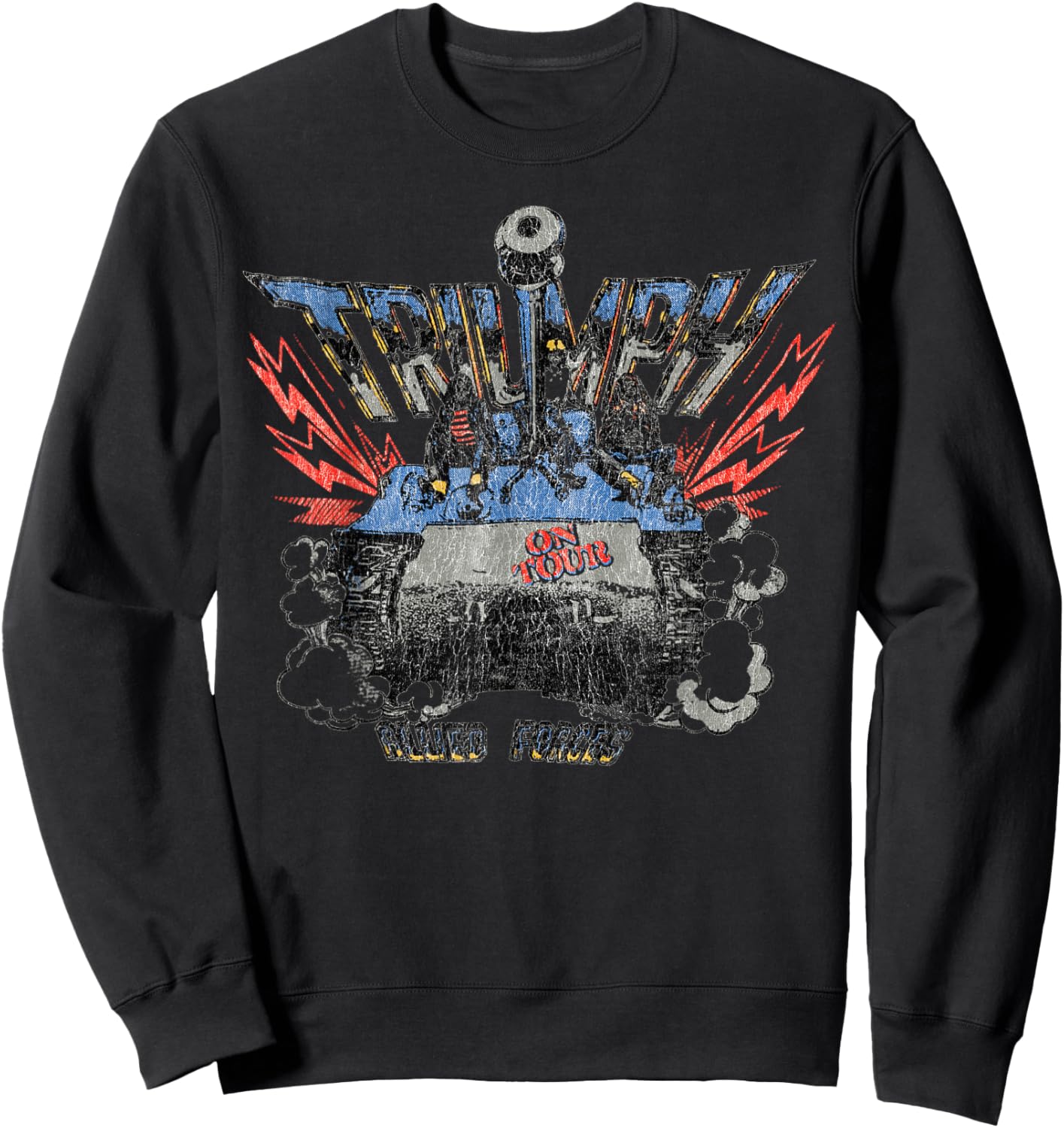 Triumph Allied Forces Tank Sweatshirt - Sweatshirt | Black