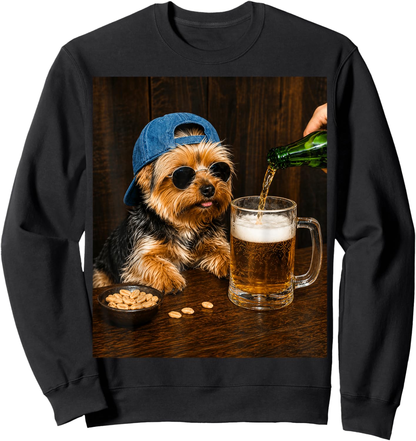 T-Shirt Sweatshirt - Sweatshirt | Black