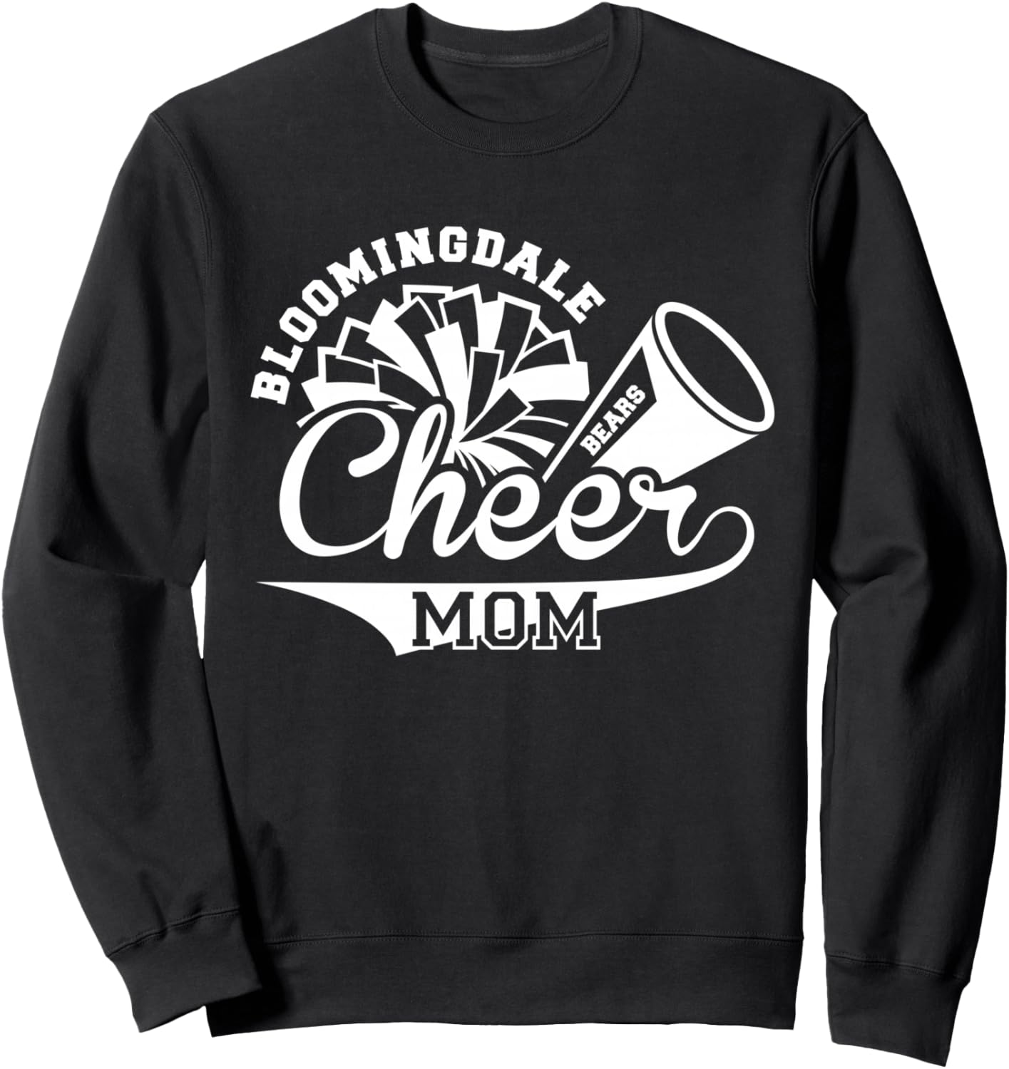 Bloomingdale Bears - Cheer mom Sweatshirt - Sweatshirt | Black