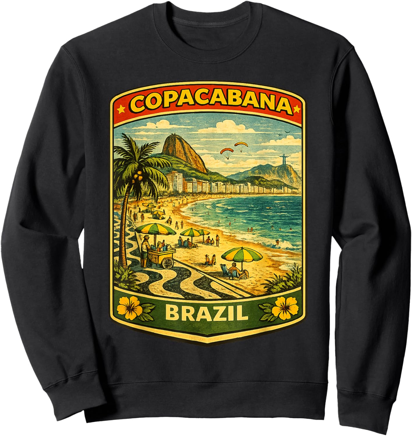 Family Vacation Sweatshirt - Sweatshirt | Black