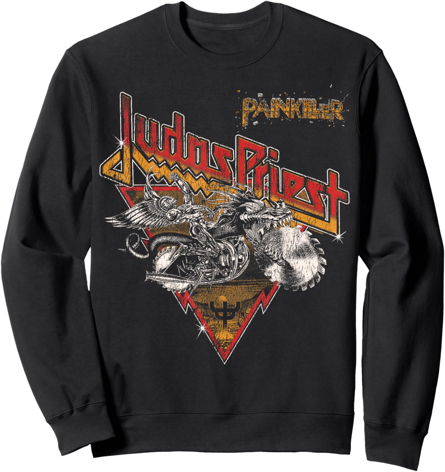 Judas Priest – Painkiller Triangle Sweatshirt - Sweatshirt | Black