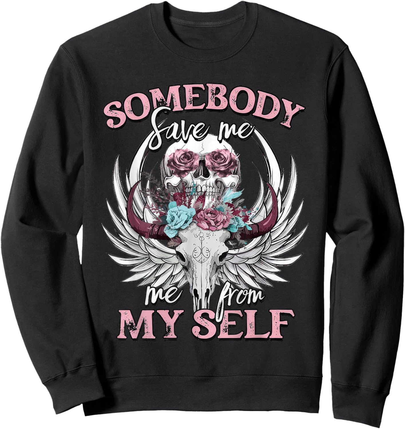 Somebody Save Me, Country Music, Nashville Sweatshirt - Sweatshirt | Black