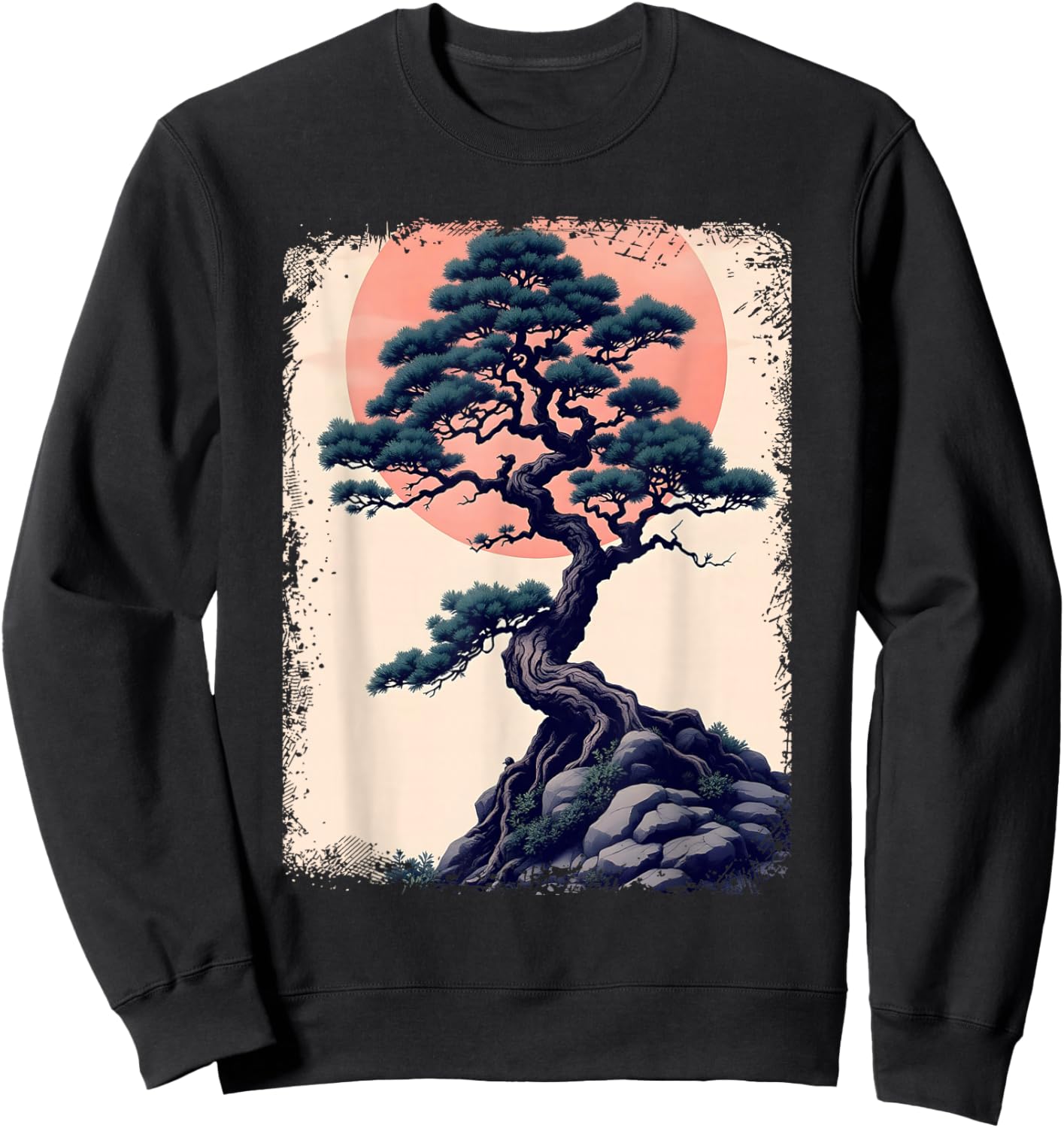 Bonsai Tree Japanese Gardening Japan Botanic Men Women Sweatshirt - Sweatshirt | Black