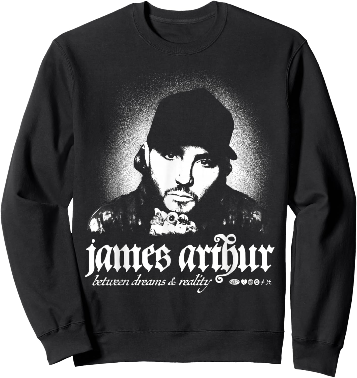 James Arthur Between Dreams and Reality Sweatshirt - Sweatshirt | Black