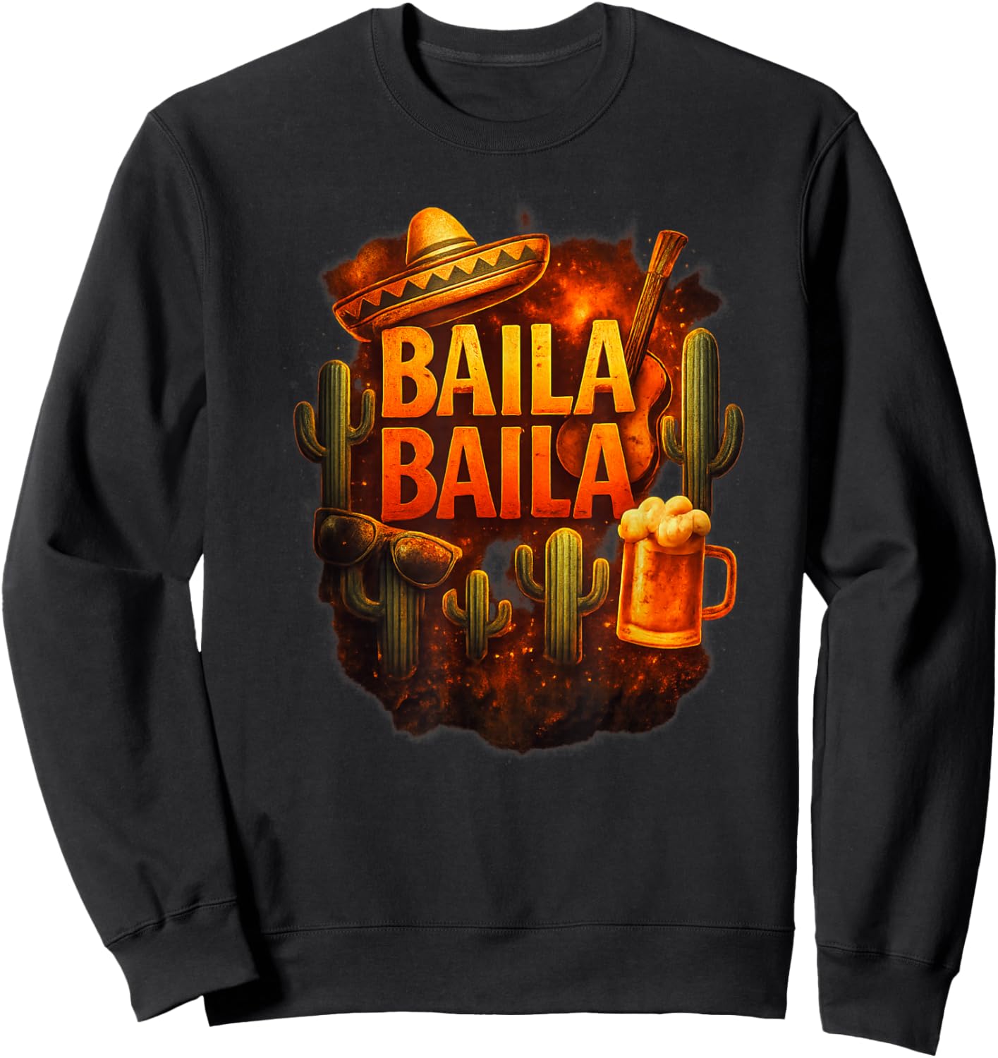 Baila Baila Krause Liad für d Wiesn Oimara Wackelkontakt Sweatshirt - Sweatshirt | Black