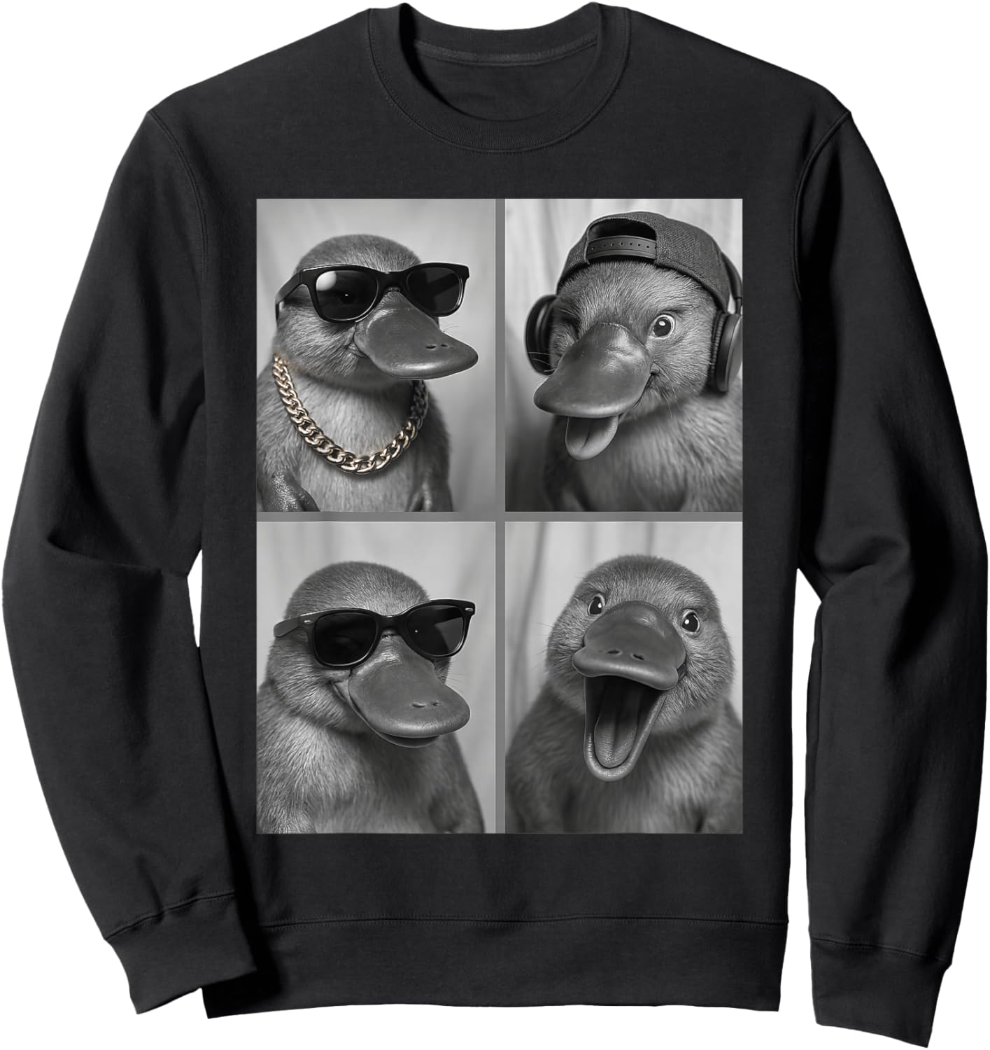 Platypus Sweatshirt - Sweatshirt | Black