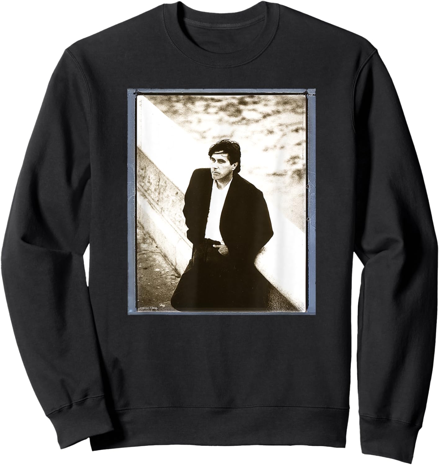 Bryan Ferry Of Roxy Music By Simon Fowler Sweatshirt - Sweatshirt | Black