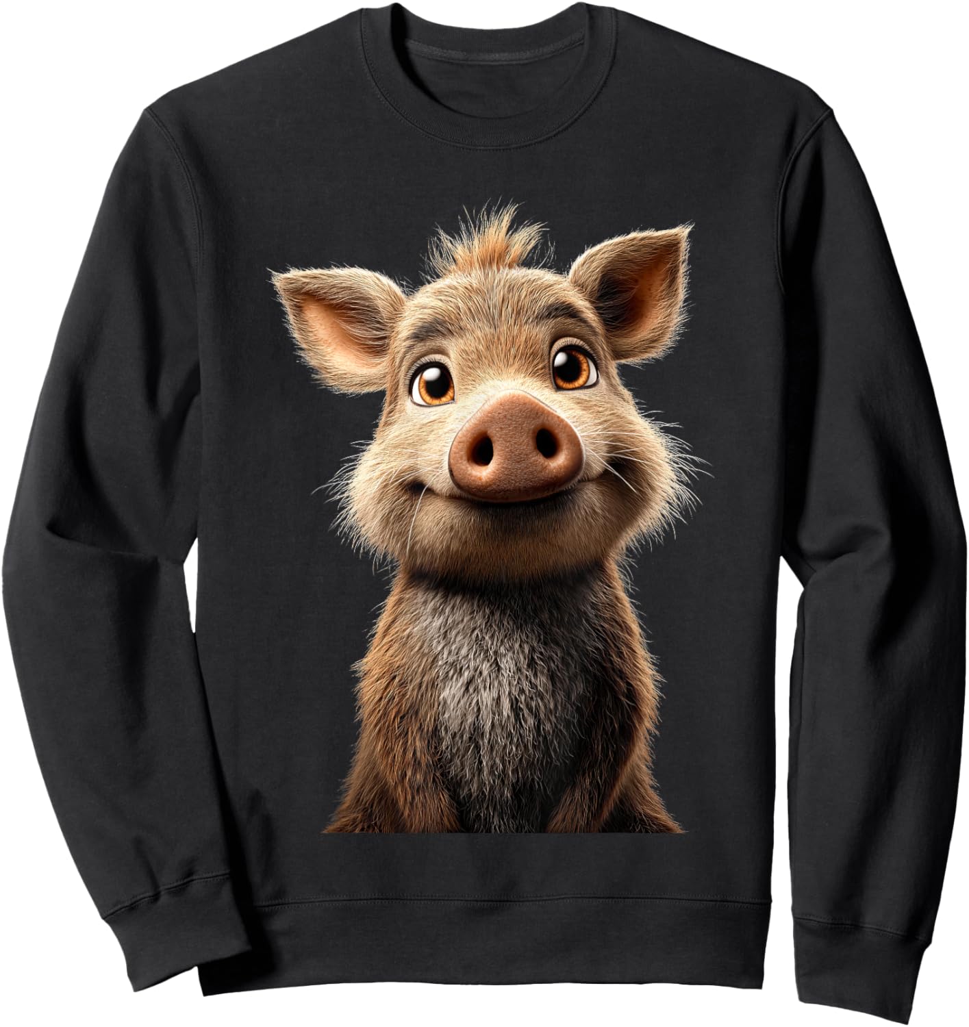 Boar Hunters Game Pigs Sweatshirt - Sweatshirt | Black