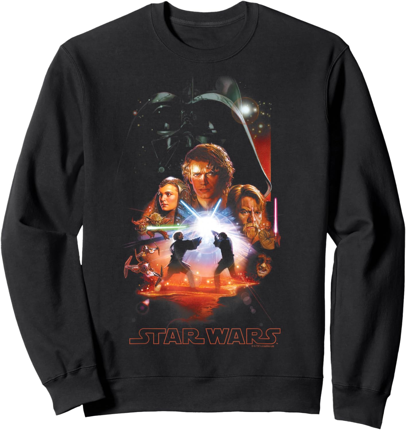 Star Wars: Revenge of the Sith Poster Sweatshirt - Sweatshirt | Black