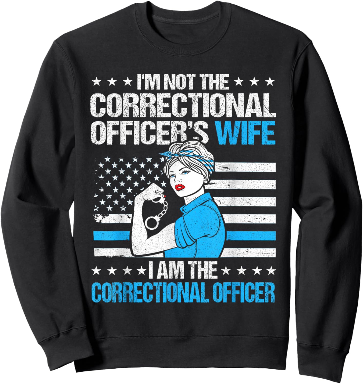 Correctional Officer Sweatshirt - Sweatshirt | Black
