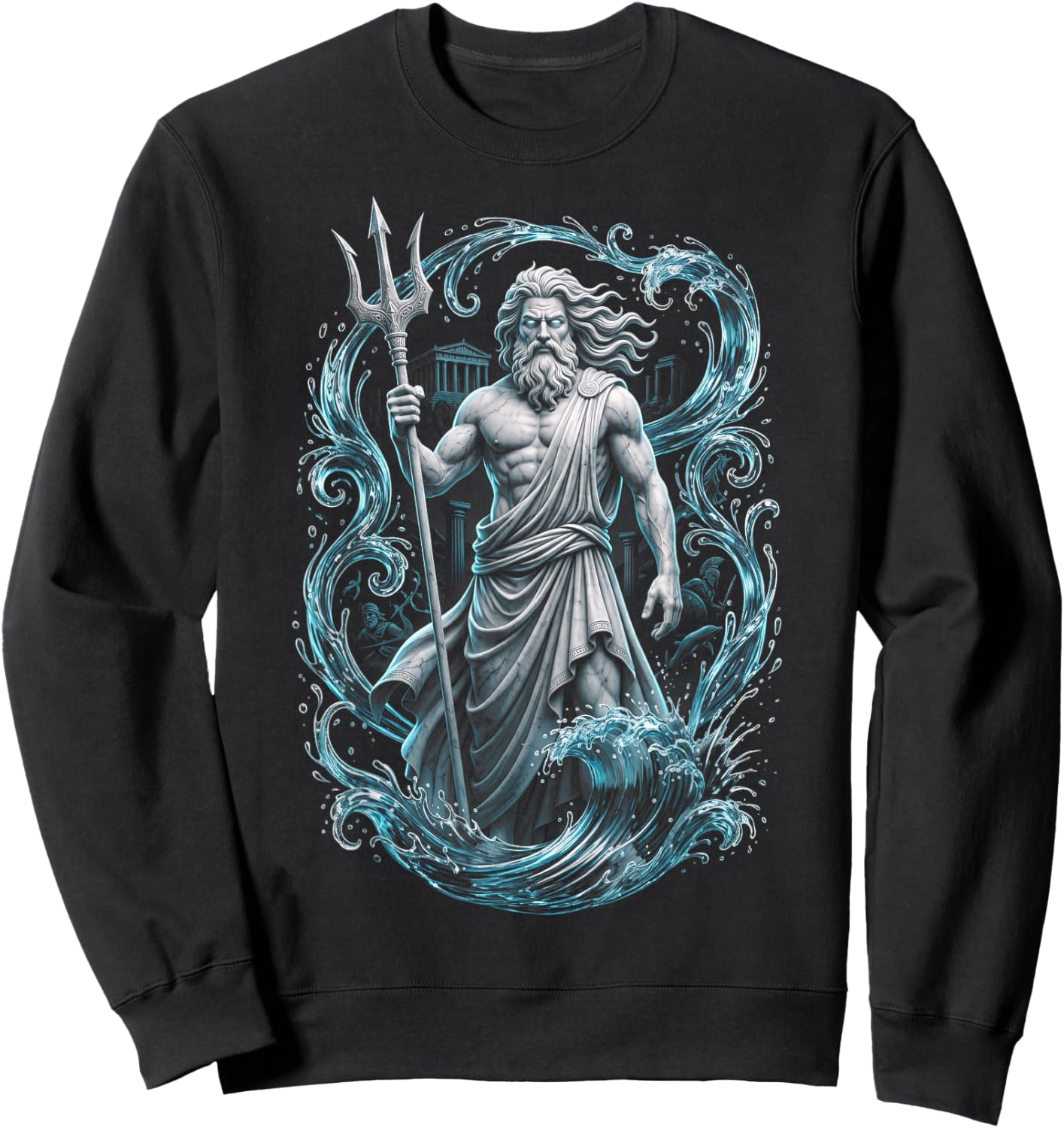 Poséidon Sweatshirt - Sweatshirt | Black