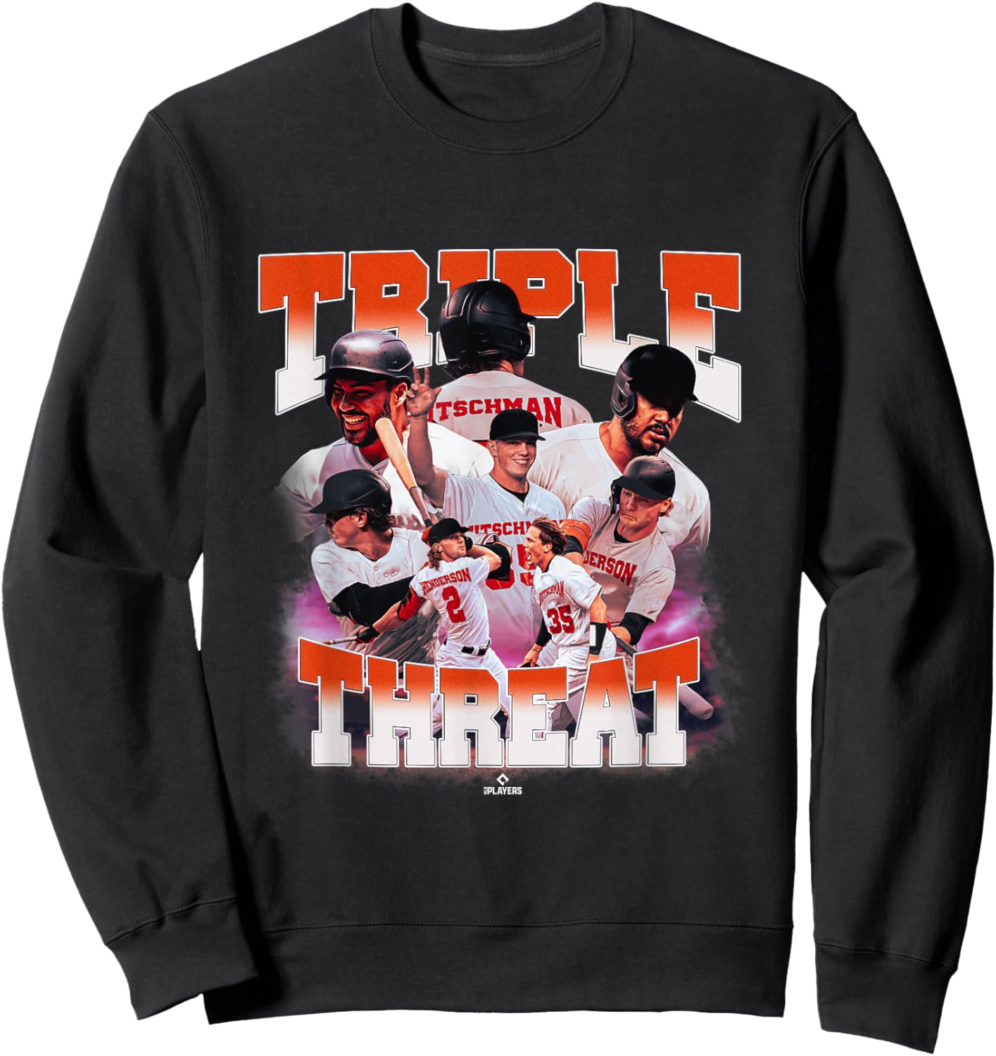 Henderson, Rutschman, Santander | MLBPA Trios | MLBTRIO4010 Sweatshirt - Sweatshirt | Black