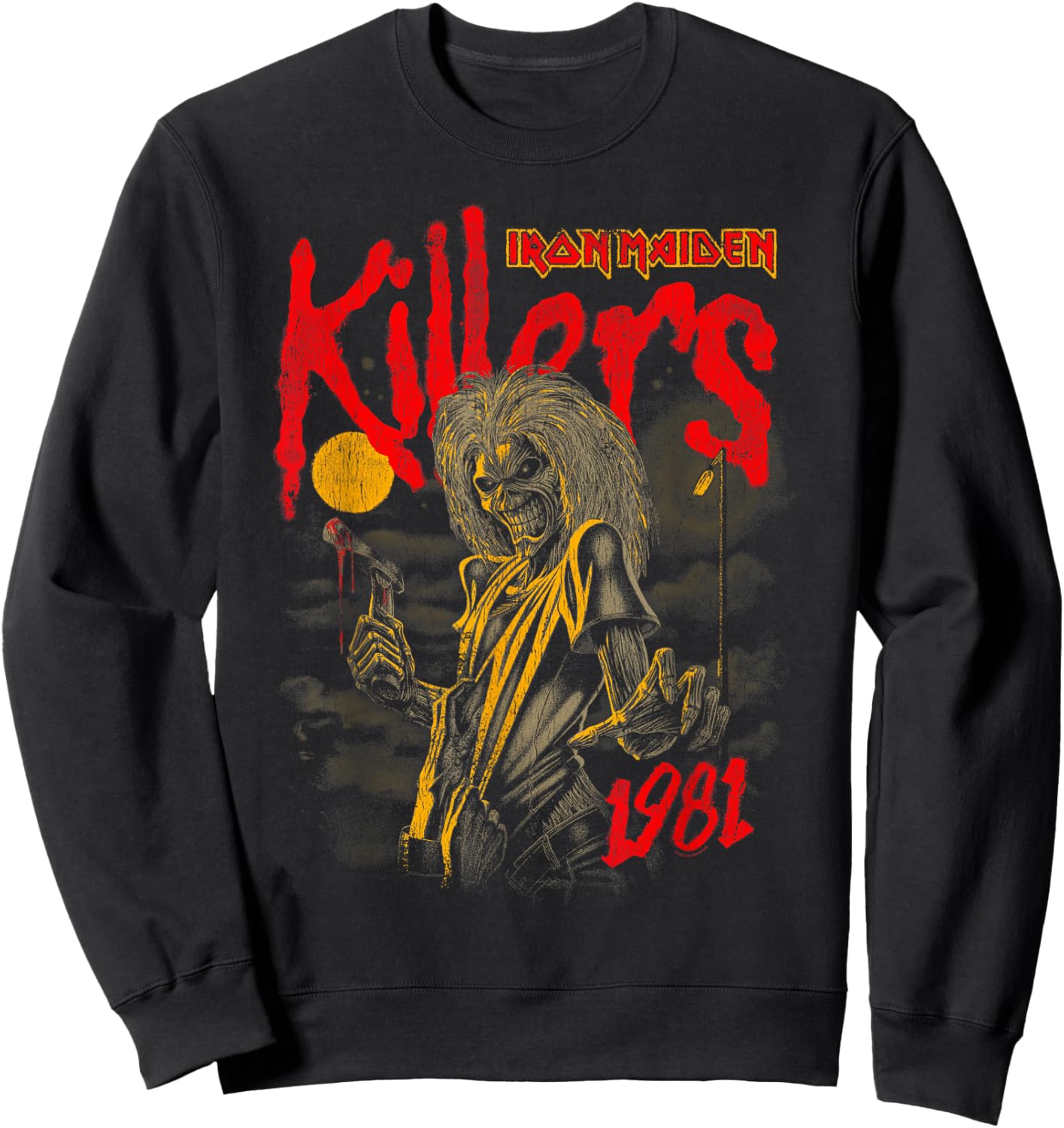 Iron Maiden - Spray Pain Killer Sweatshirt - Sweatshirt | Black
