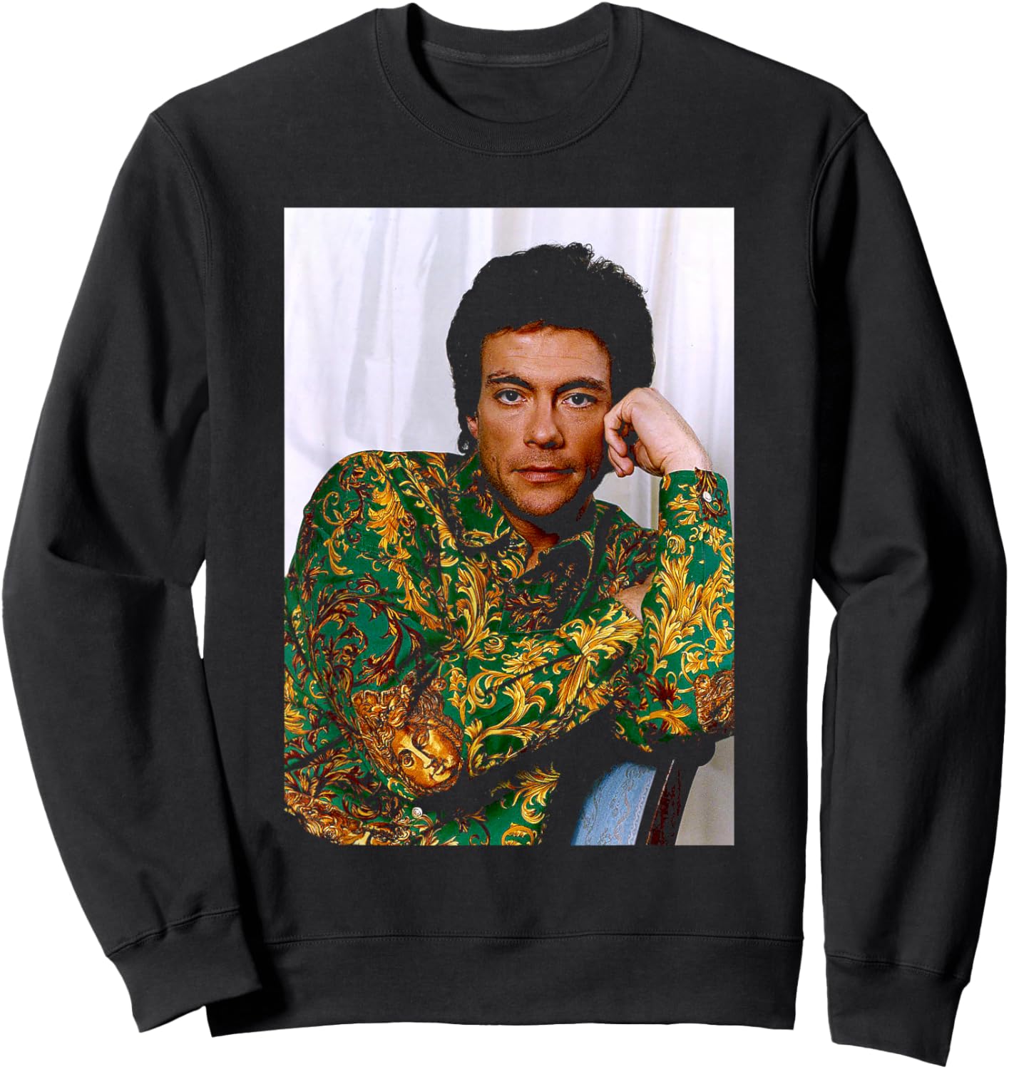 Jean-Claude Van Damme Universal Soldier Timecop Actor Sweatshirt - Sweatshirt | Black