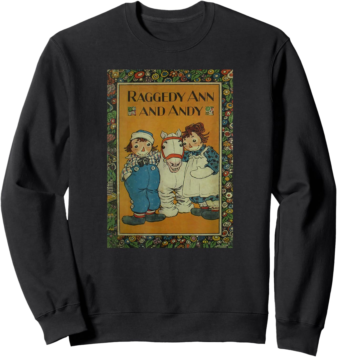 Raggedy Ann & Andy Sweatshirt - Sweatshirt | Black