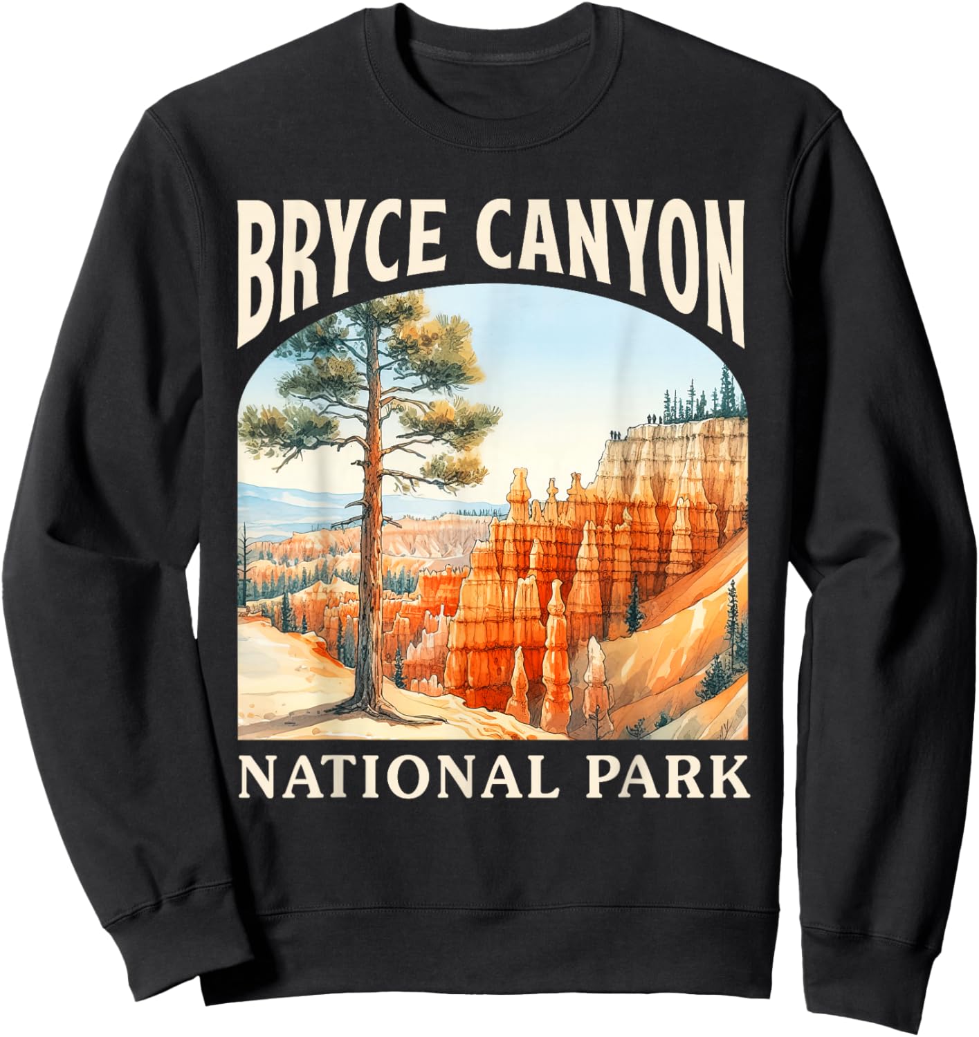 Bryce Canyon National Park Utah Trip Nature Exploring Lover Sweatshirt - Sweatshirt | Black