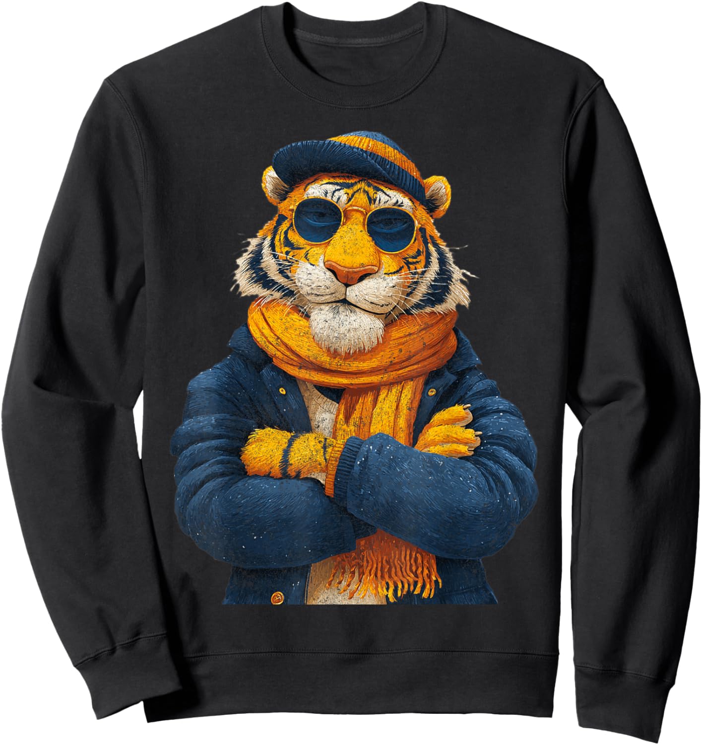 Tiger Lover Sweatshirt - Sweatshirt | Black