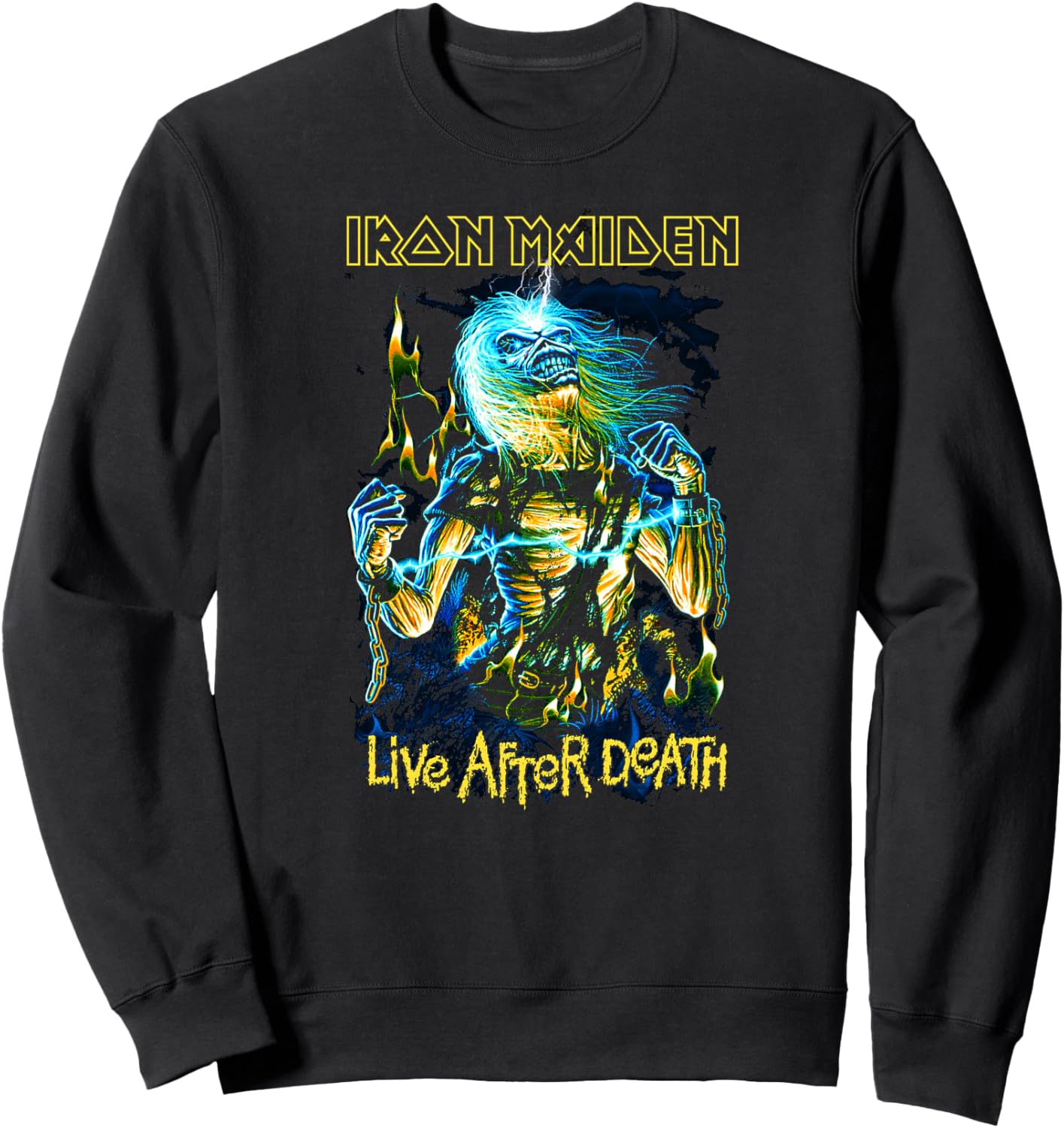 Iron Maiden Live After Death Haut de Gamme Sweatshirt - Sweatshirt | Black
