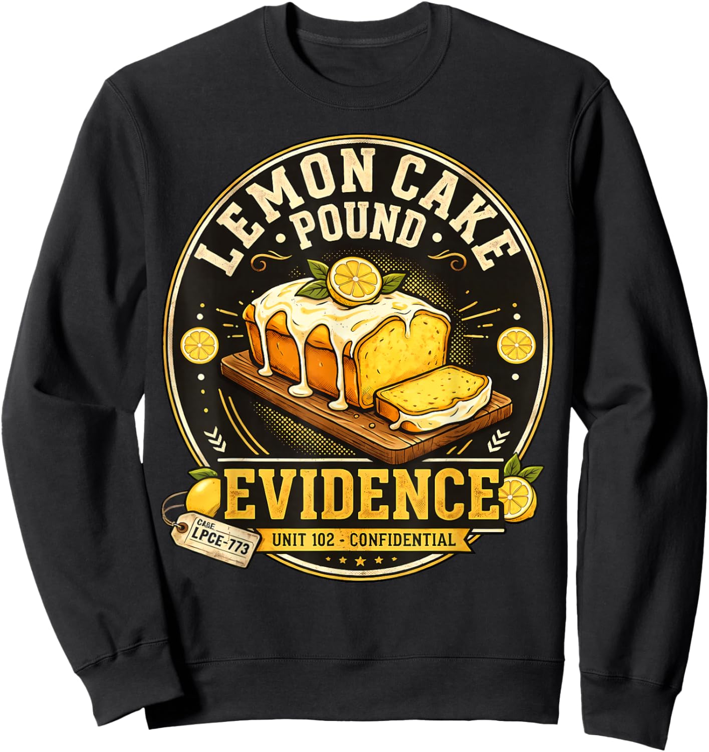 Lemon Pound Cake Sweatshirt - Sweatshirt | Black