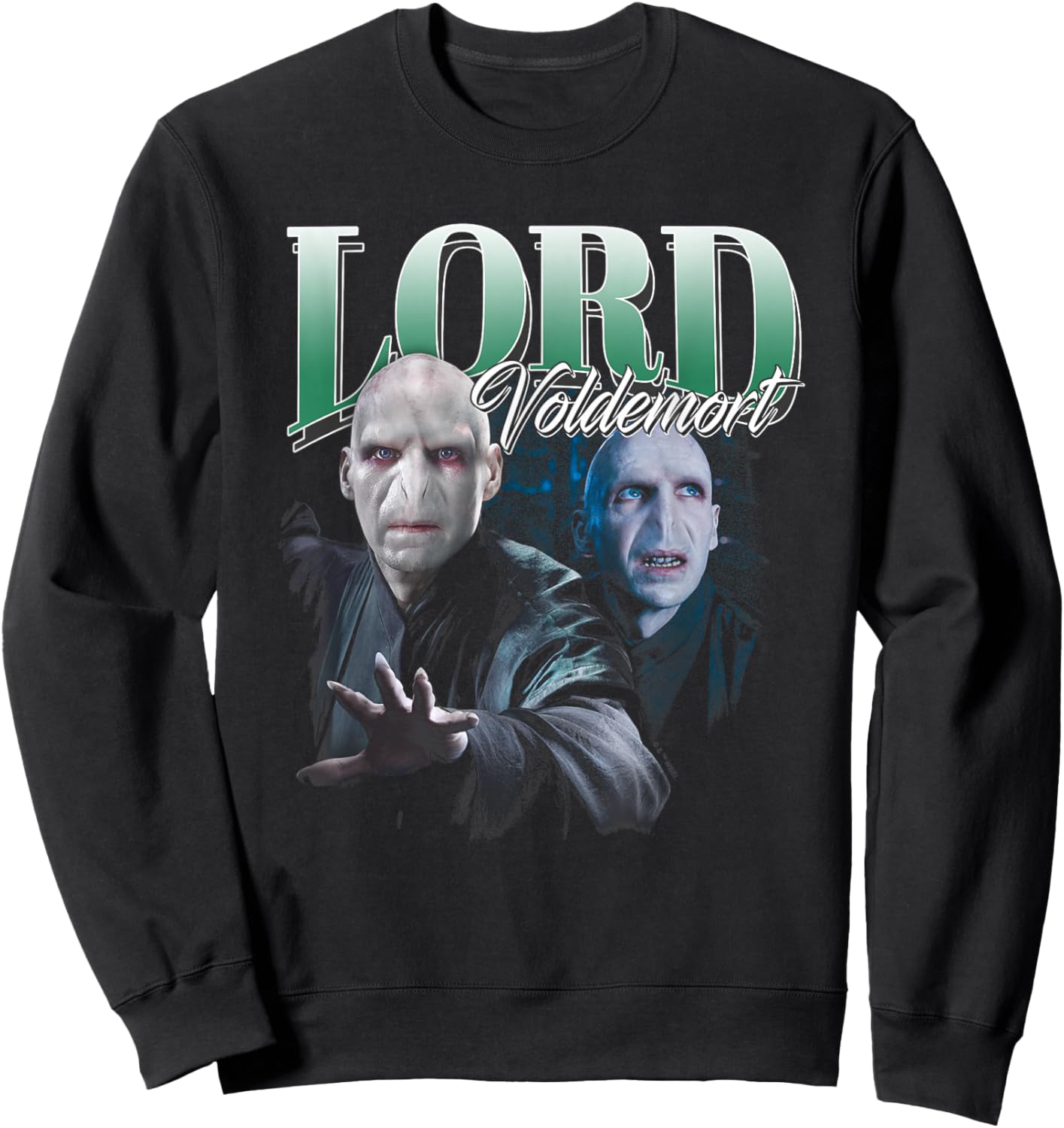 Harry Potter Lord Voldemort Homage Sweatshirt - Sweatshirt | Black