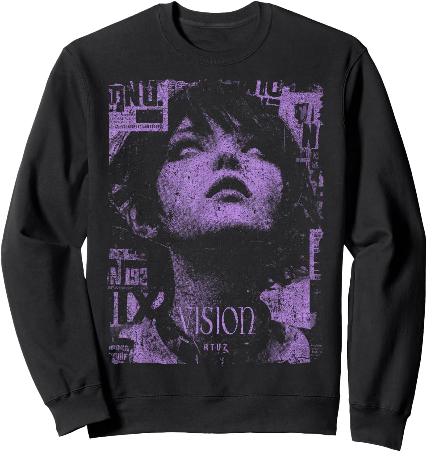 Aesthetic Clothes Retro Vintage Streetwear Fashion Women Men Sweatshirt - Sweatshirt | Black