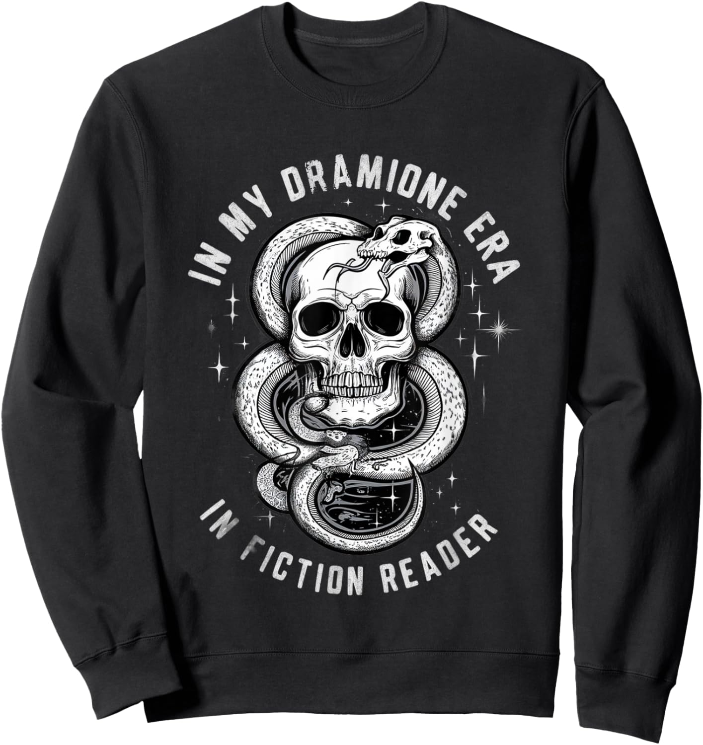 In My Dramione Era Fanfiction Writer Author Bookworm Sweatshirt - Sweatshirt | Black