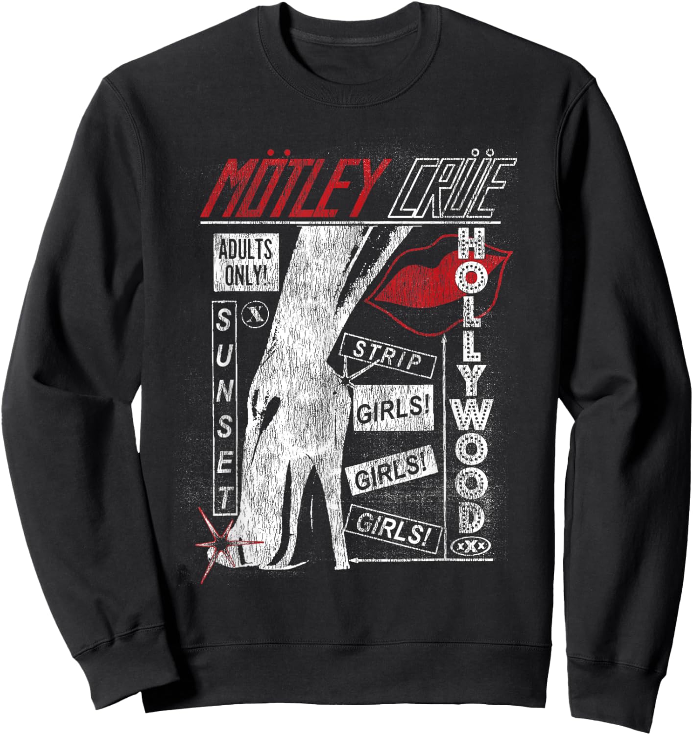 Mötley Crüe GGG Sunset Exclusive Sweatshirt - Sweatshirt | Black