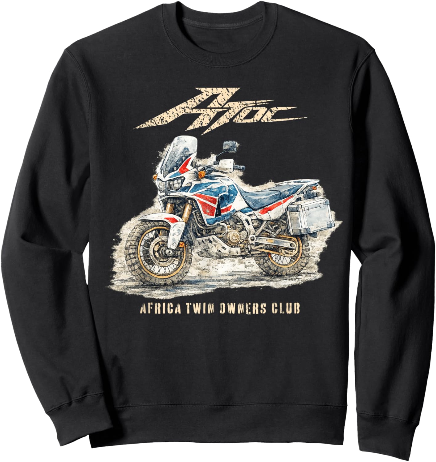 Africa Twin Motorbike Owners Club Sweatshirt - Sweatshirt | Black