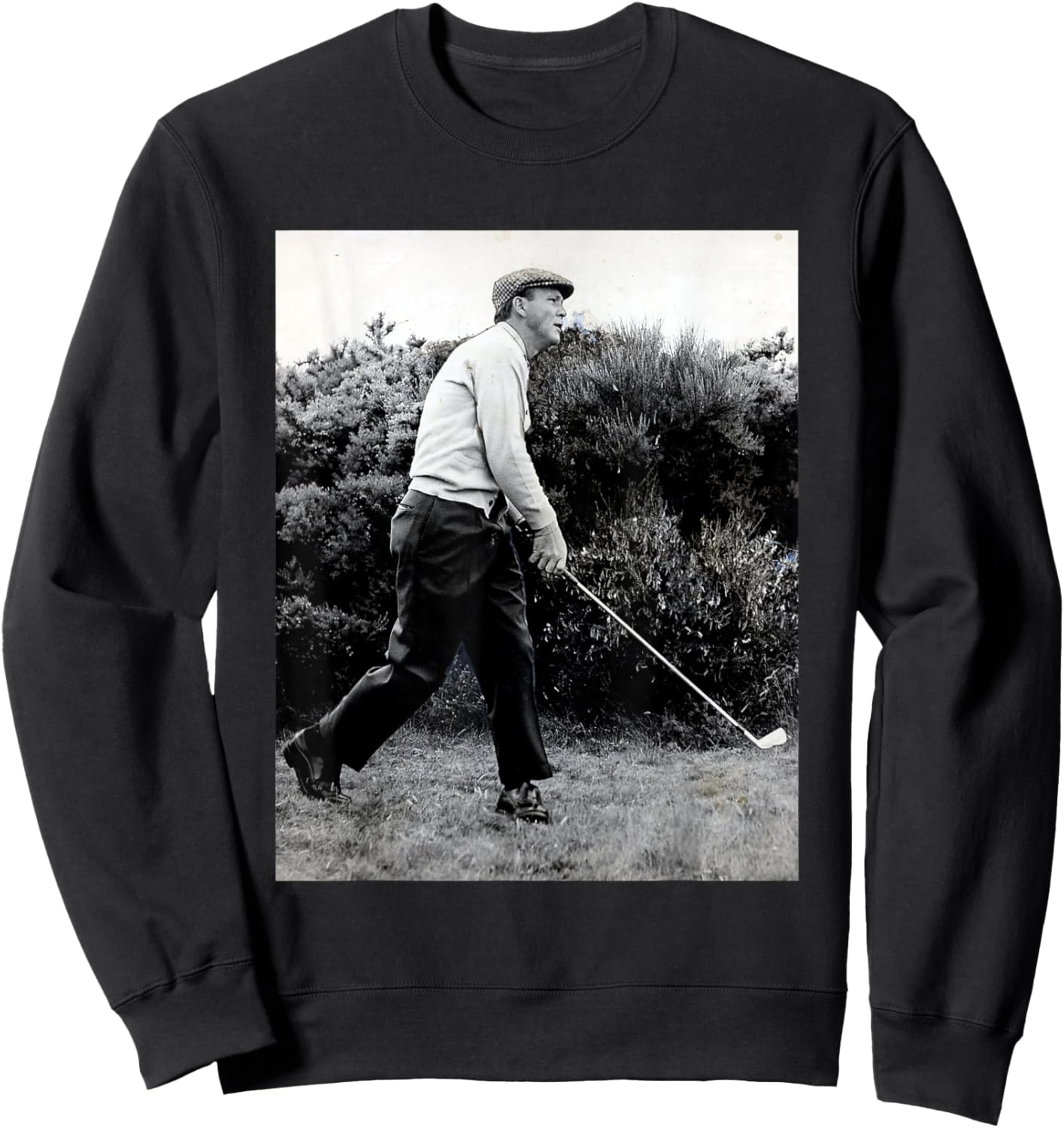Arnold Palmer American Golfer British Open Troon 1962 Sweatshirt - Sweatshirt | Black