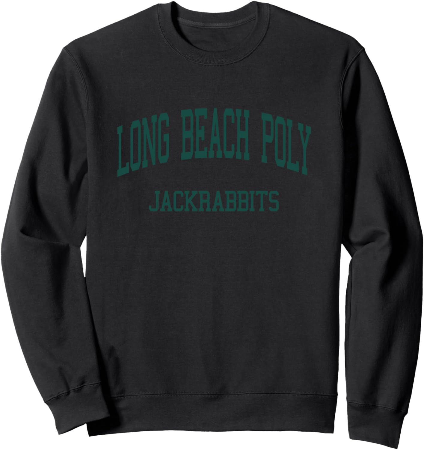 Long Beach Polytechnic High School HS Long Beach CA Retro Sweatshirt - Sweatshirt | Black