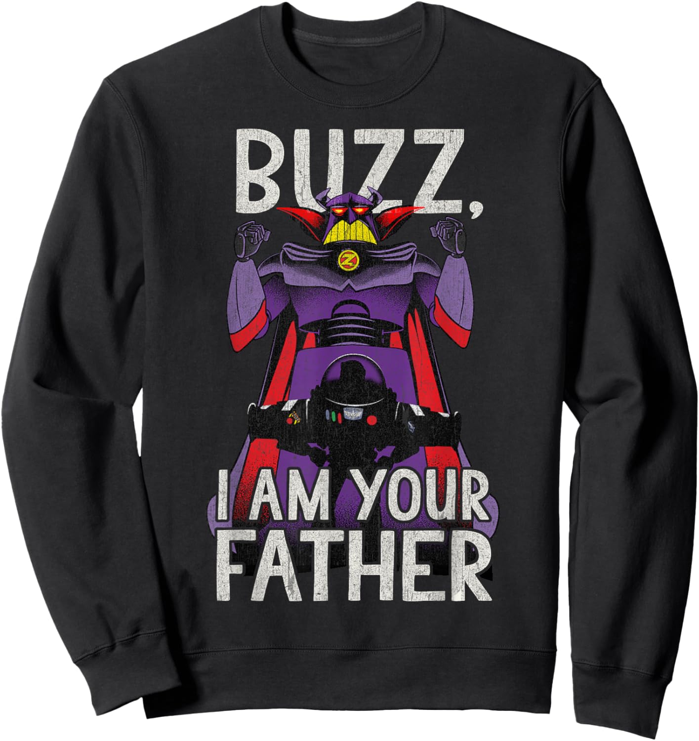 Disney Pixar Toy Story I Am Your Father Buzz Sweatshirt - Sweatshirt | Black