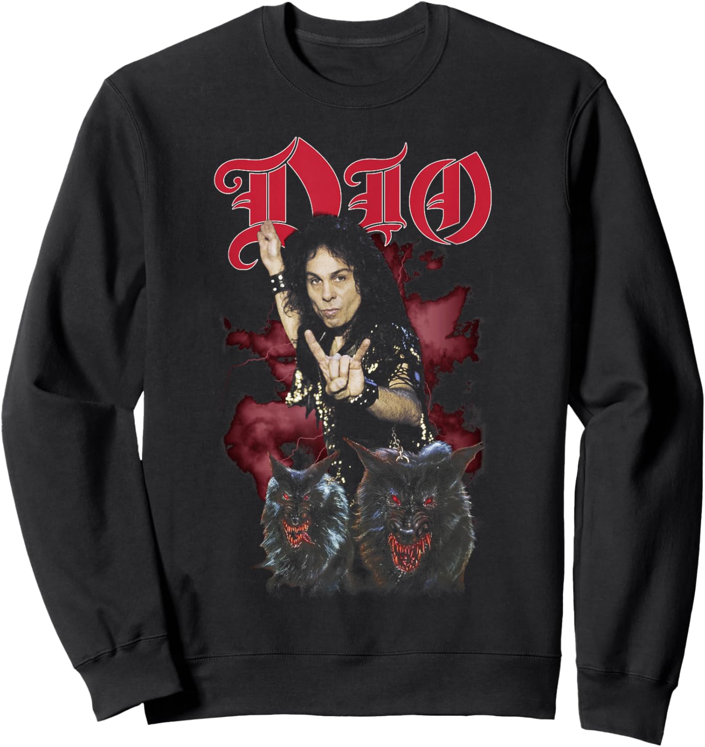 Dio Wolves Photo Sweatshirt - Sweatshirt | Black