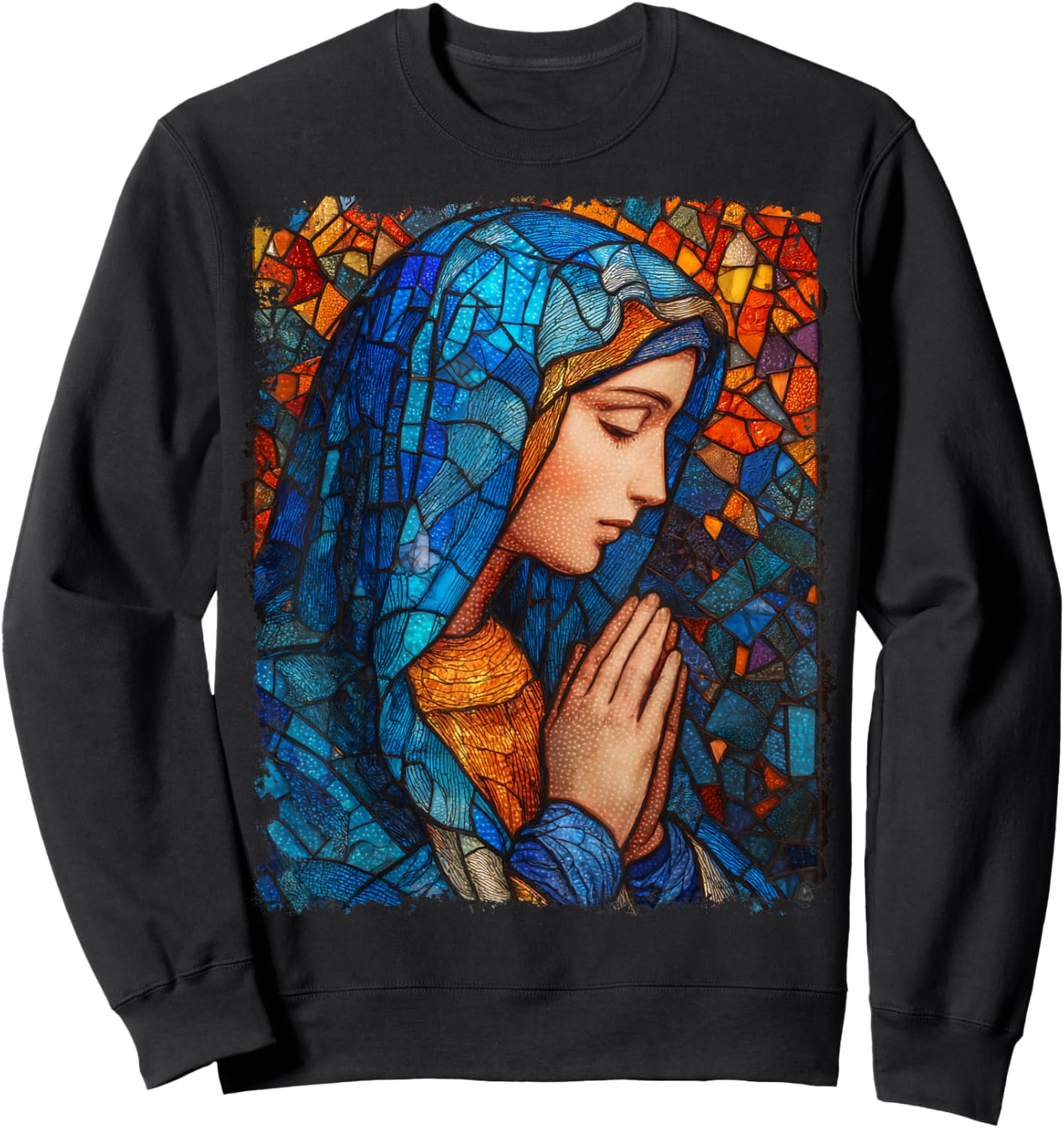 The Virgin Mary Sweatshirt - Sweatshirt | Black