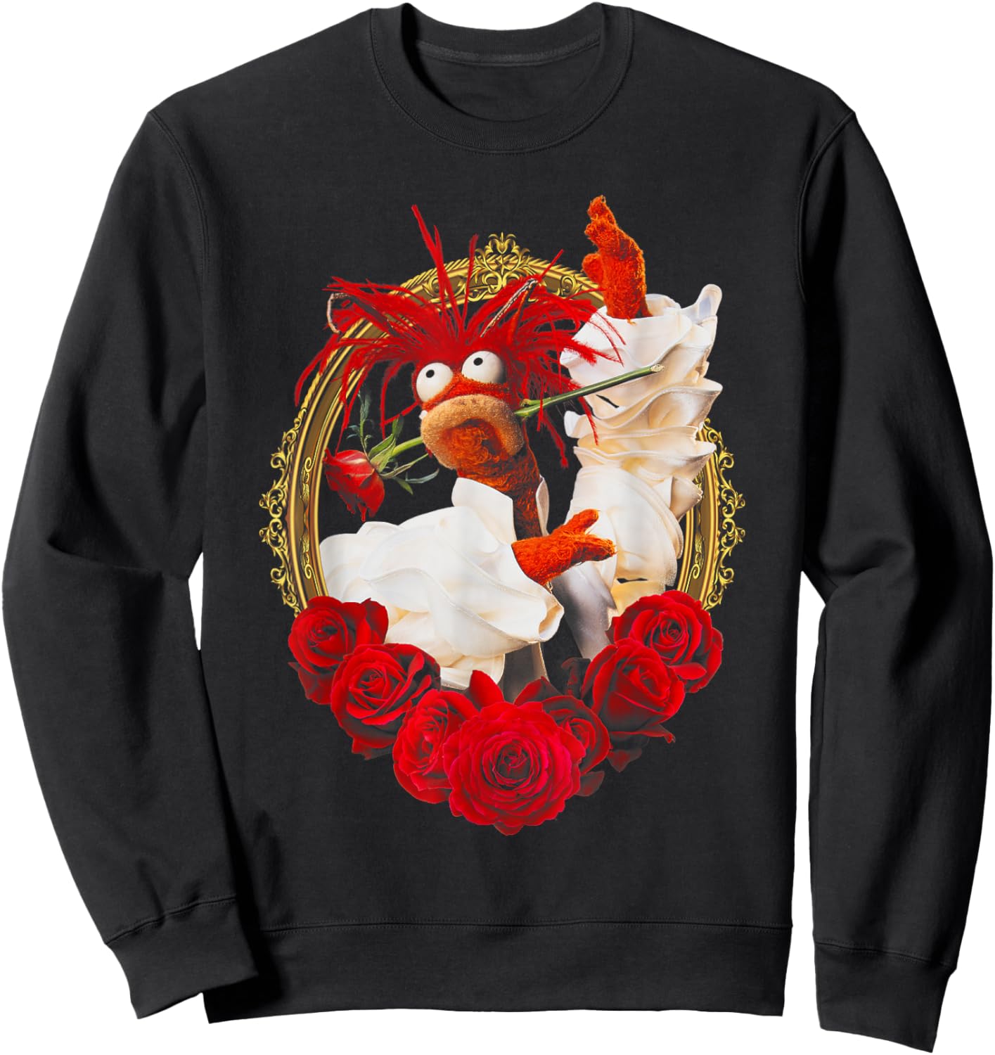 Disney The Muppets Pepe The King Prawn Spanish Dance Sweatshirt - Sweatshirt | Black