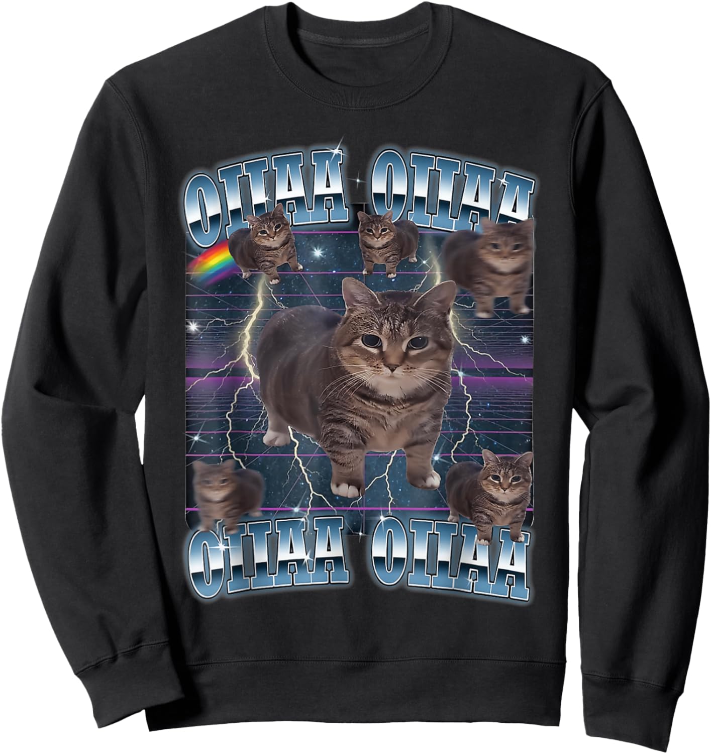 T-Shirt Sweatshirt - Sweatshirt | Black