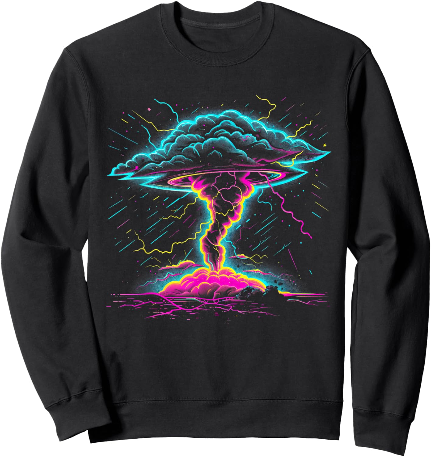 Tornado Chaser Storm Chasing Meteorologist Sweatshirt - Sweatshirt | Black