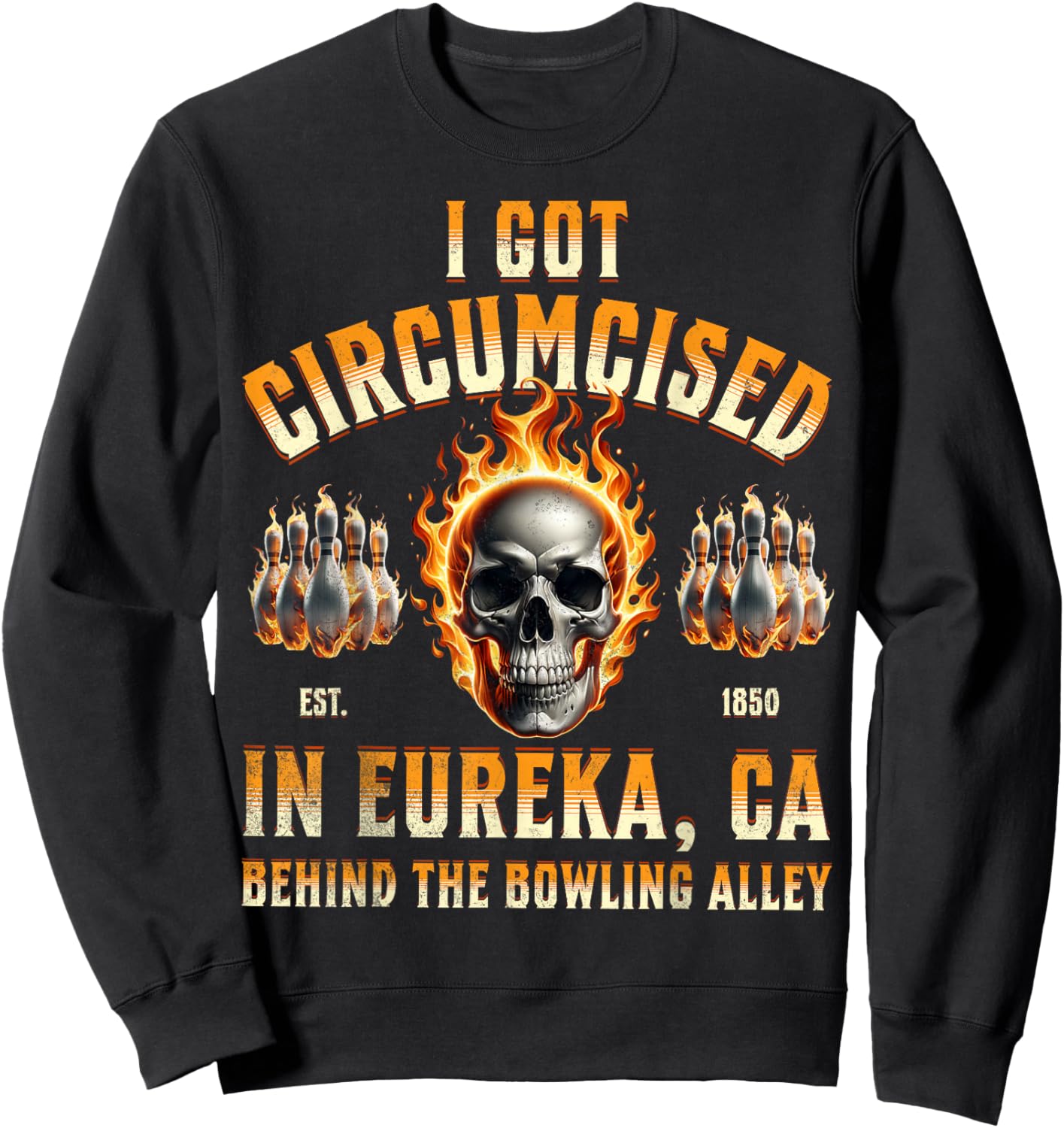 I Got Circumcised Sweatshirt - Sweatshirt | Black