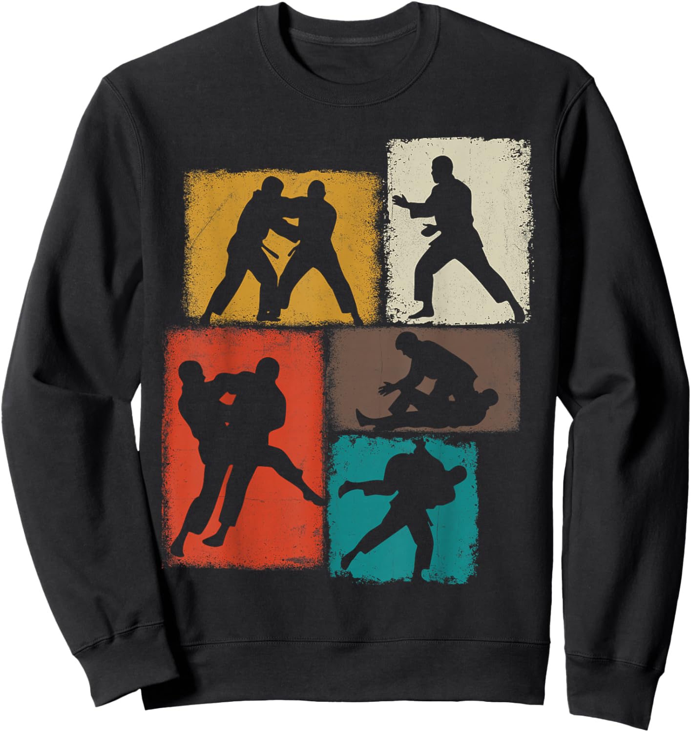 Judo Collage Judoist Men Kids Coach Youth Boys Sweatshirt - Sweatshirt | Black