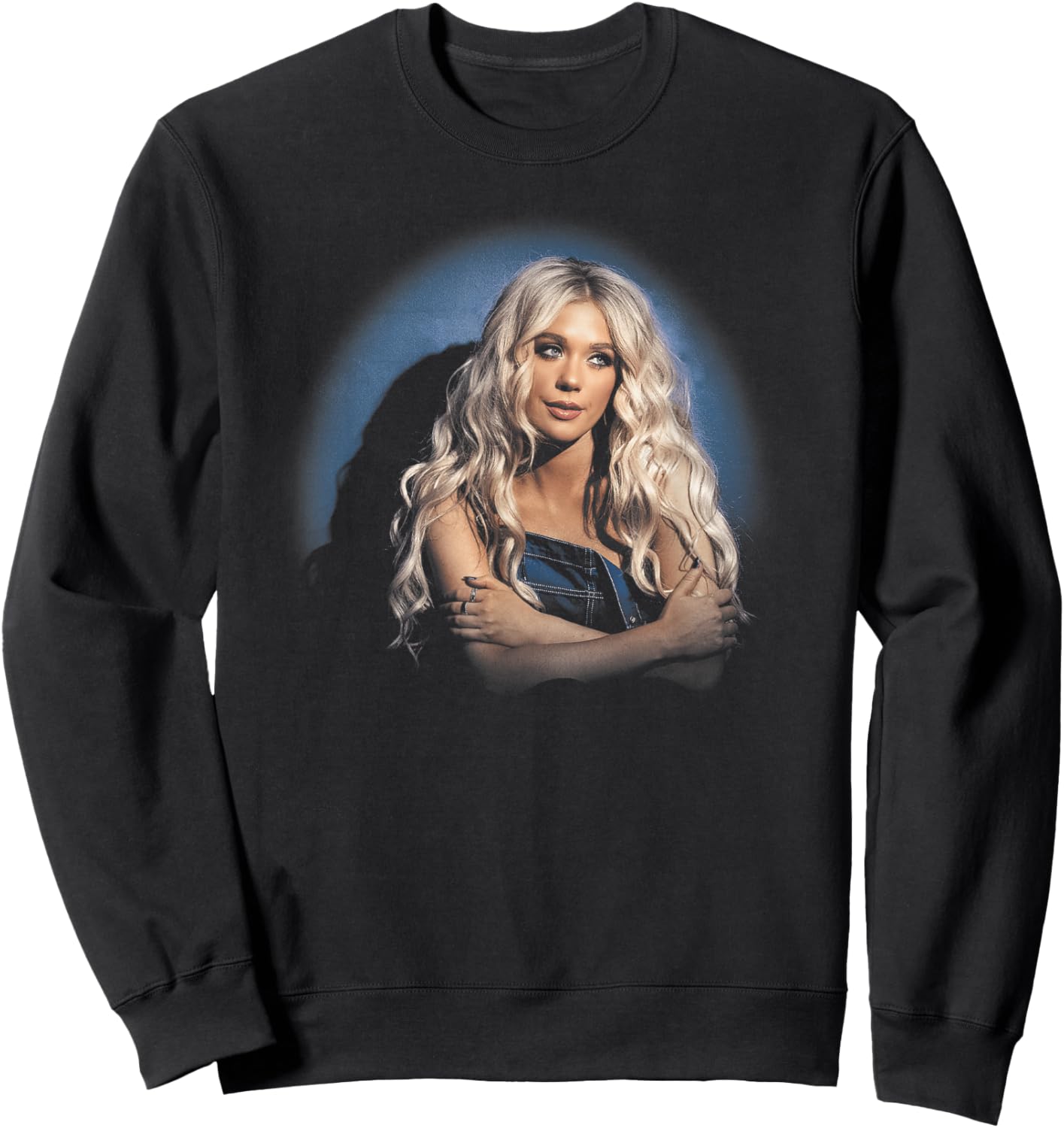 Megan Moroney Am I Okay Spotlight Sweatshirt - Sweatshirt | Black