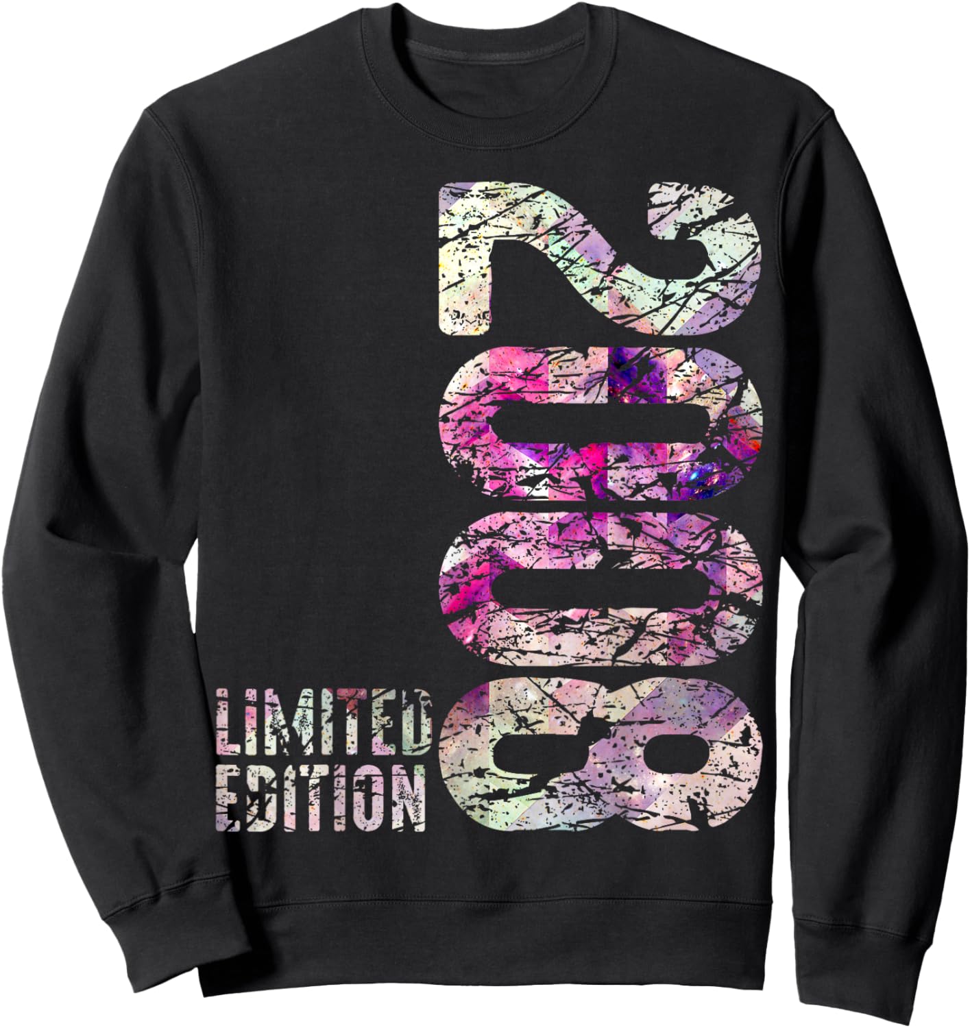 18e Anniversaire garçon Fille 18 Ans 2008 Cadeau drôle Sweatshirt - Sweatshirt | Black